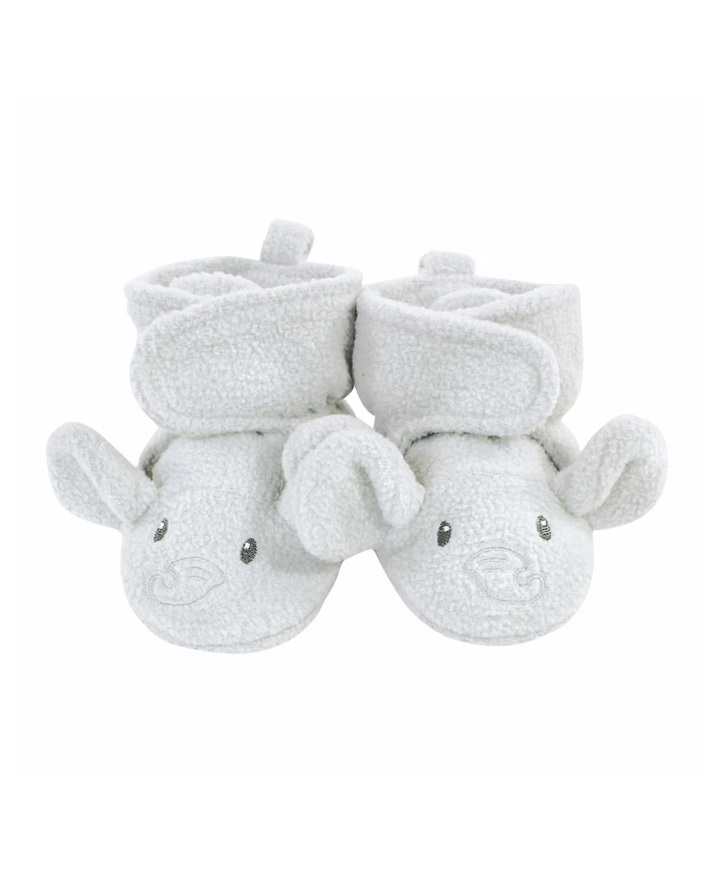 Hudson Baby Baby Boys Hudson Unisex Unisex Winter Warmth 3Pk Earflap Hat, Mittens & Plush Booties