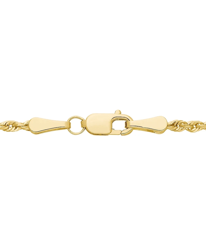 Rope Link 20" Chain Necklace in 14k Gold