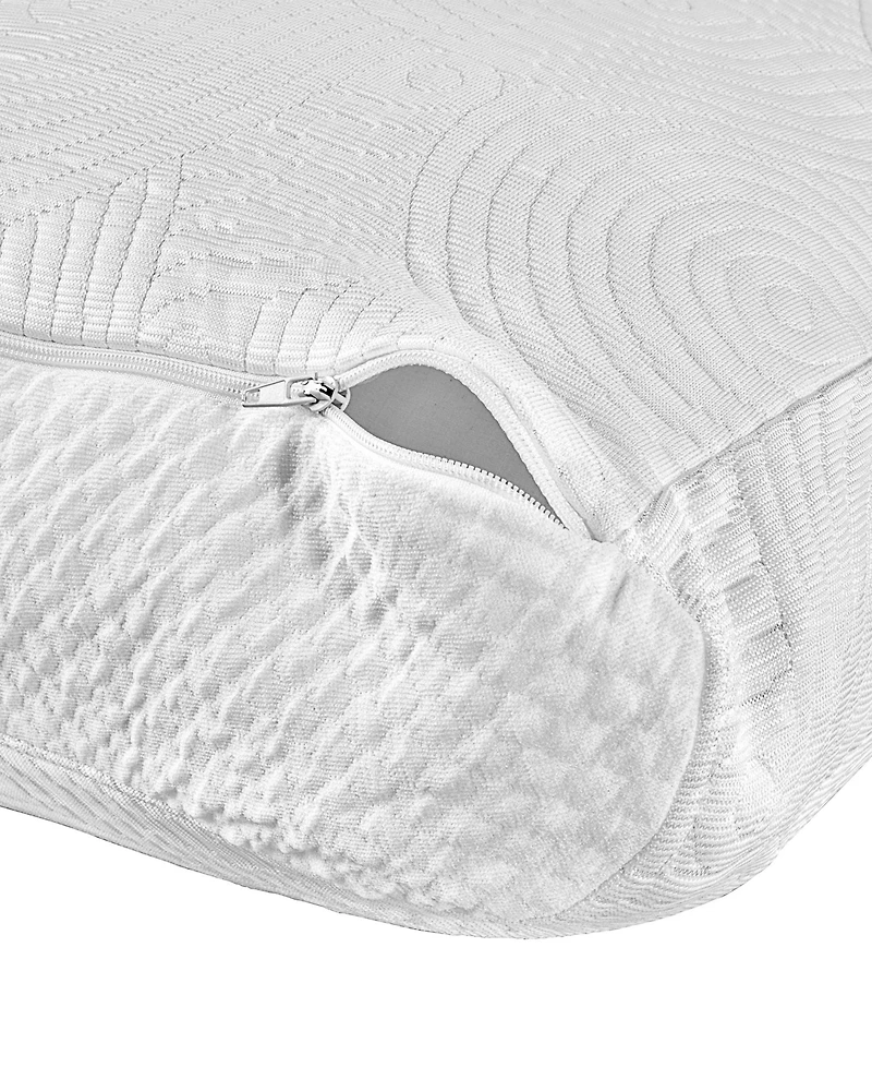 Tempur-Pedic Cool Luxury Zippered Pillow Protector, Contour