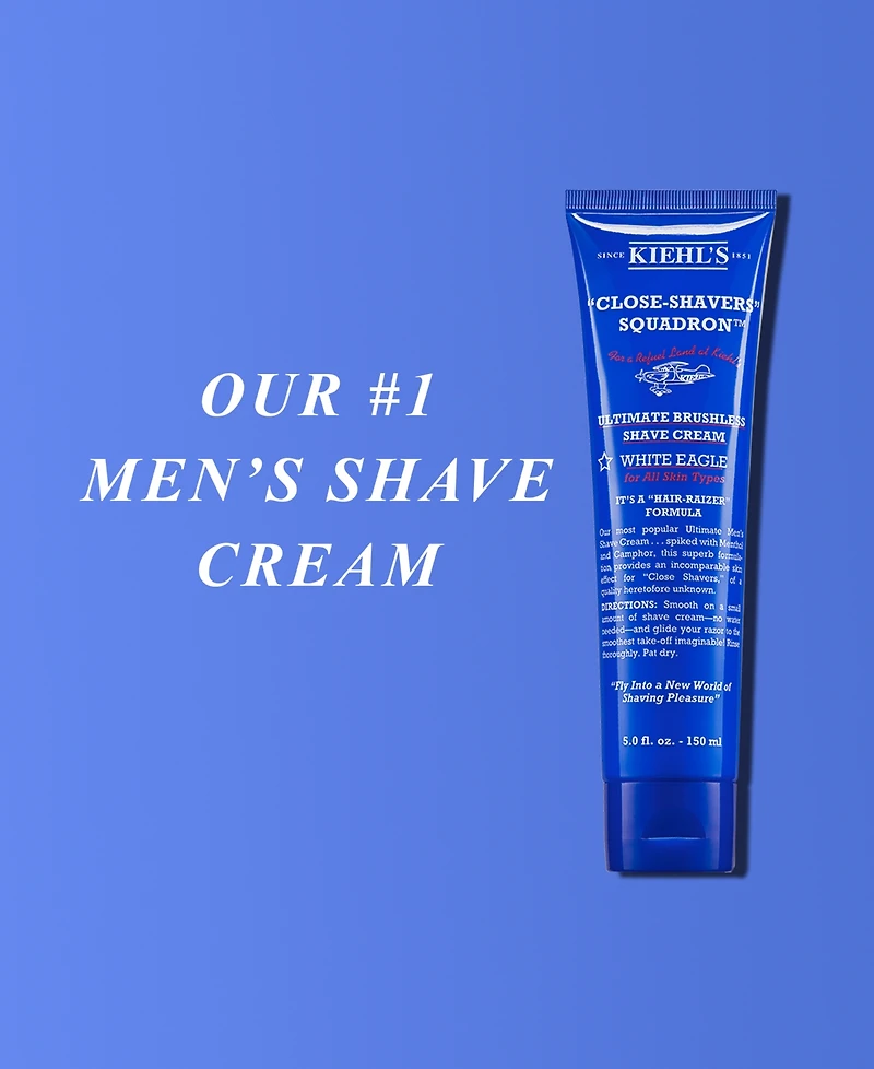 Kiehl's Since 1851 Ultimate Brushless Shave Cream with Menthol
