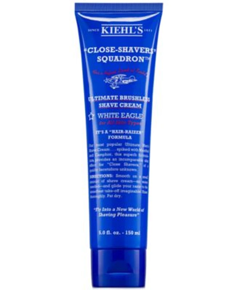 Kiehls Since 1851 Ultimate Brushless Shave Cream With Menthol White Eagle Collection