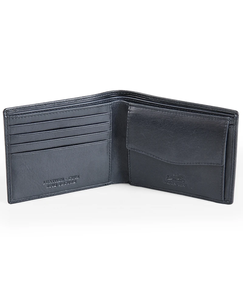 Men's Bellagio Collection Bifold Wallet with Coin Pocket