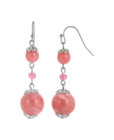 2028 Beaded Drop Earrings