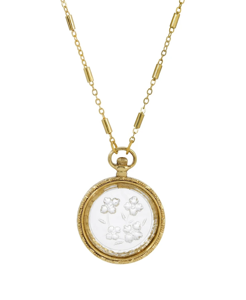 2028 Antique Intaglio Stone Necklace