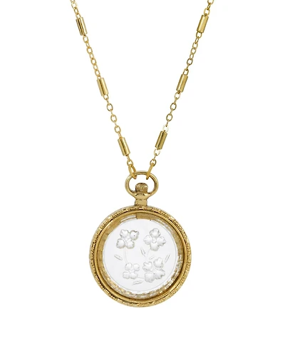2028 Antique Intaglio Stone Necklace