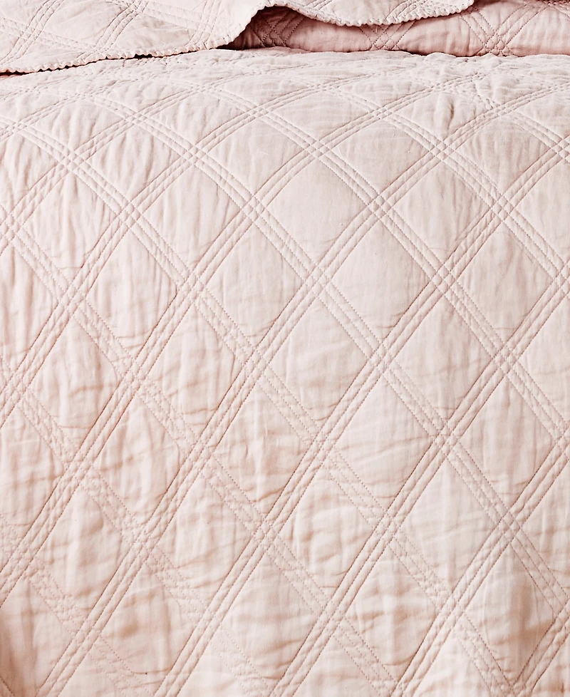 Levtex Washed Linen Relaxed Textured Quilt