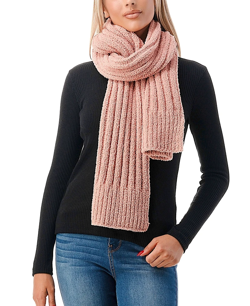 Marcus Adler Women's Ultra Soft Ribbed Solid Scarf