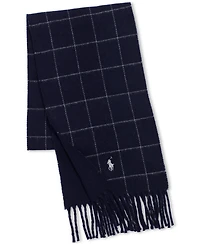 Polo Ralph Lauren Men's Reversible Windowpane Scarf