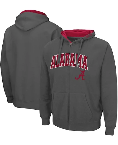 Colosseum Men's Alabama Crimson Tide Arch Logo 3.0 Full-Zip Hoodie