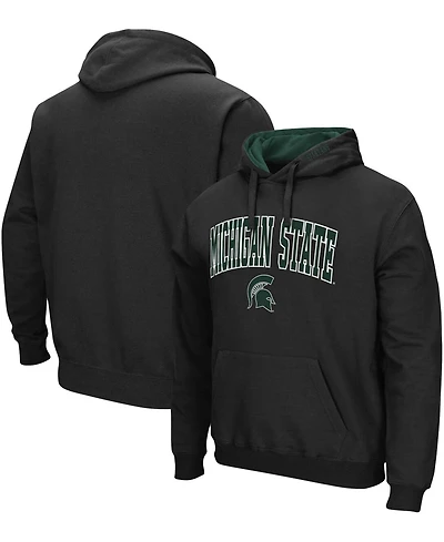 Men's Michigan State Spartans Arch Logo 3.0 Pullover Hoodie