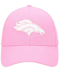 Big Girls Pink Denver Broncos Rose Mvp Adjustable Hat