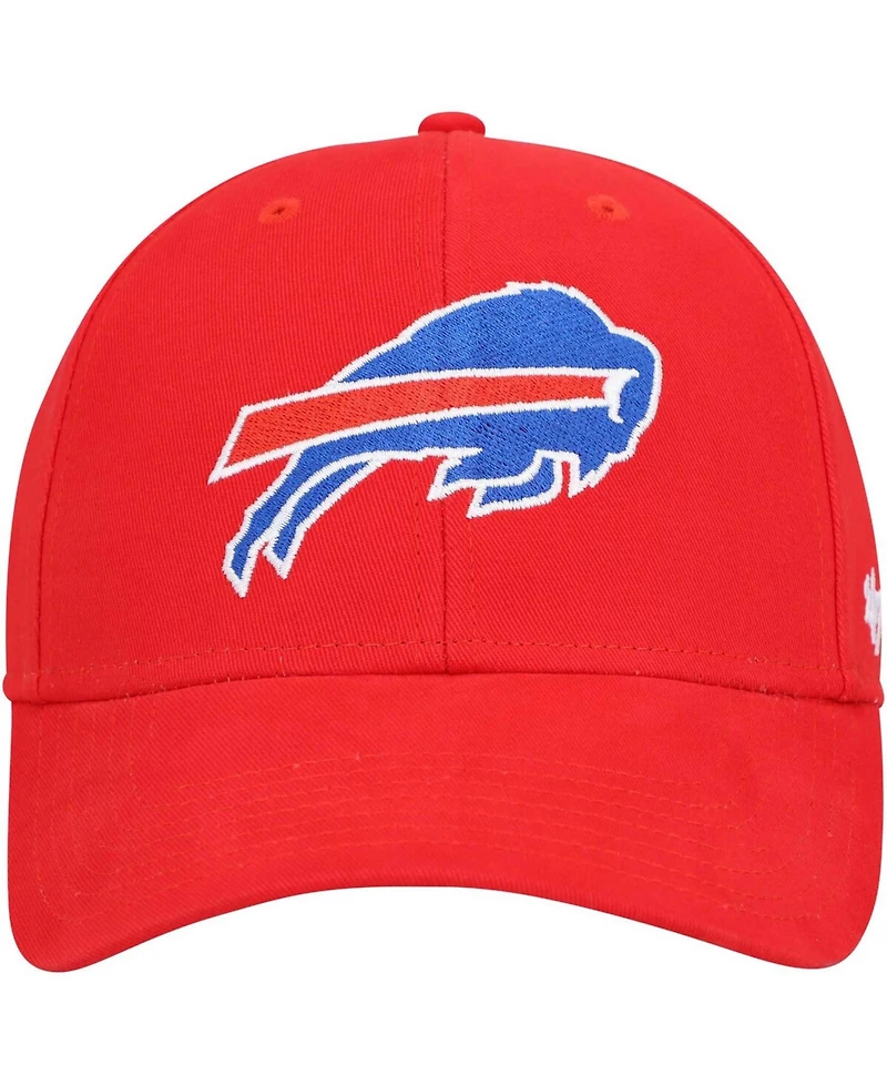 Boys Red Buffalo Bills Basic Secondary Mvp Adjustable Hat