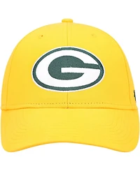 Boys Gold Green Bay Packers Basic Secondary Mvp Adjustable Hat