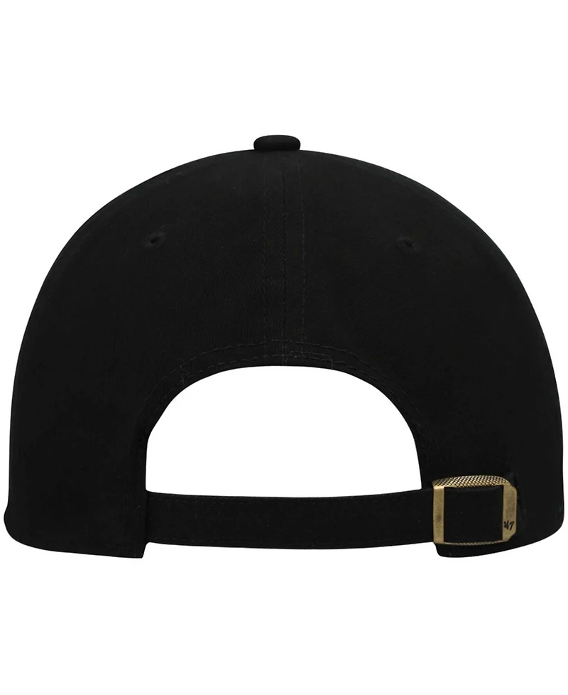 Women's Black Baltimore Orioles Team Miata Clean Up Adjustable Hat
