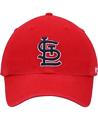 Men's Red St. Louis Cardinals Game Clean Up Adjustable Hat