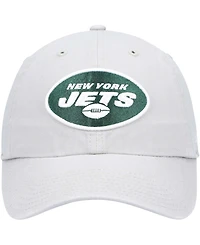 Men's Gray New York Jets Clean Up Adjustable Hat
