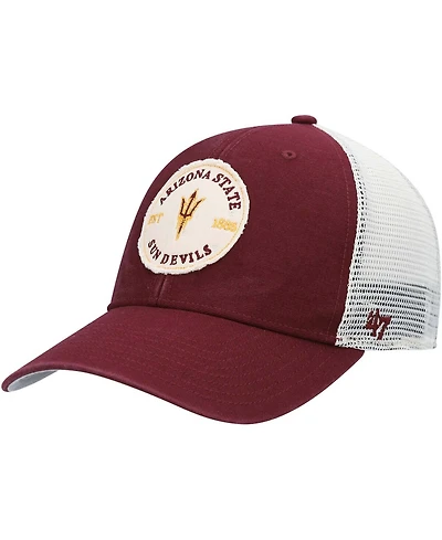 Men's Maroon Arizona State Sun Devils Howell Mvp Trucker Snapback Hat