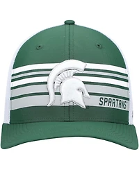 Men's Green Michigan State Spartans Altitude Trucker Snapback Hat