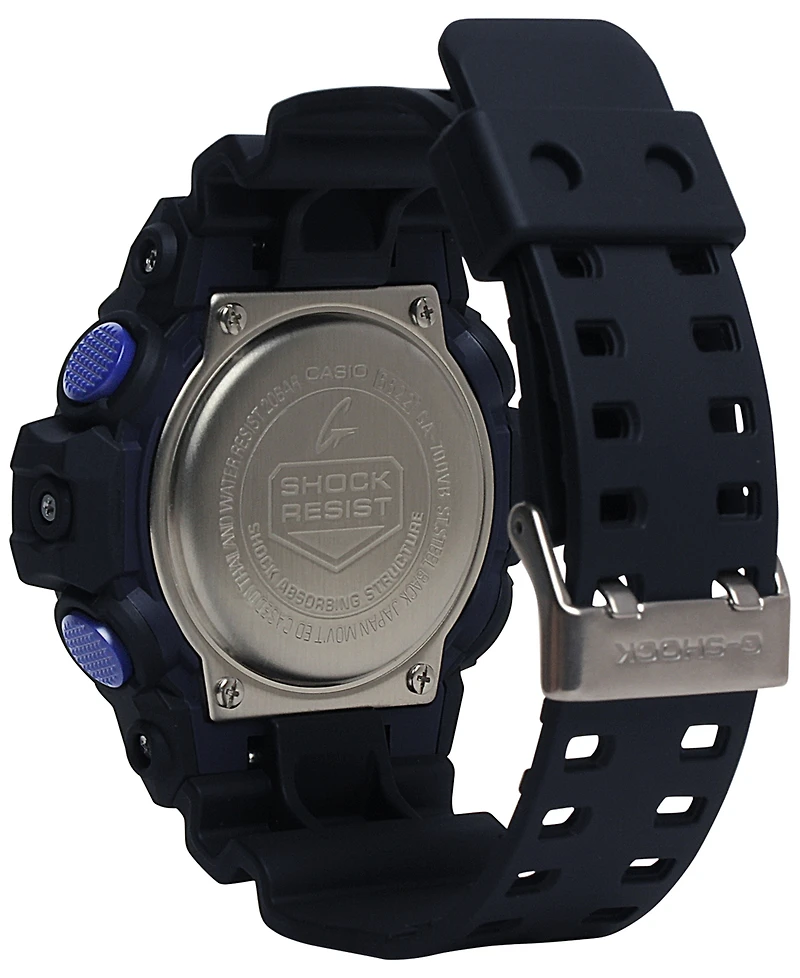 G-Shock Men's Black Resin Strap Watch, 53.4mm