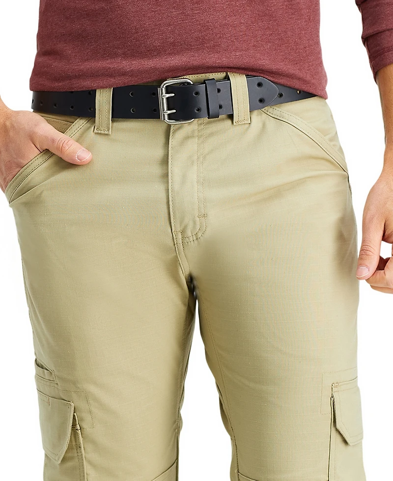 Dickies Men's Casual Double Prong Roller Buckle Belt