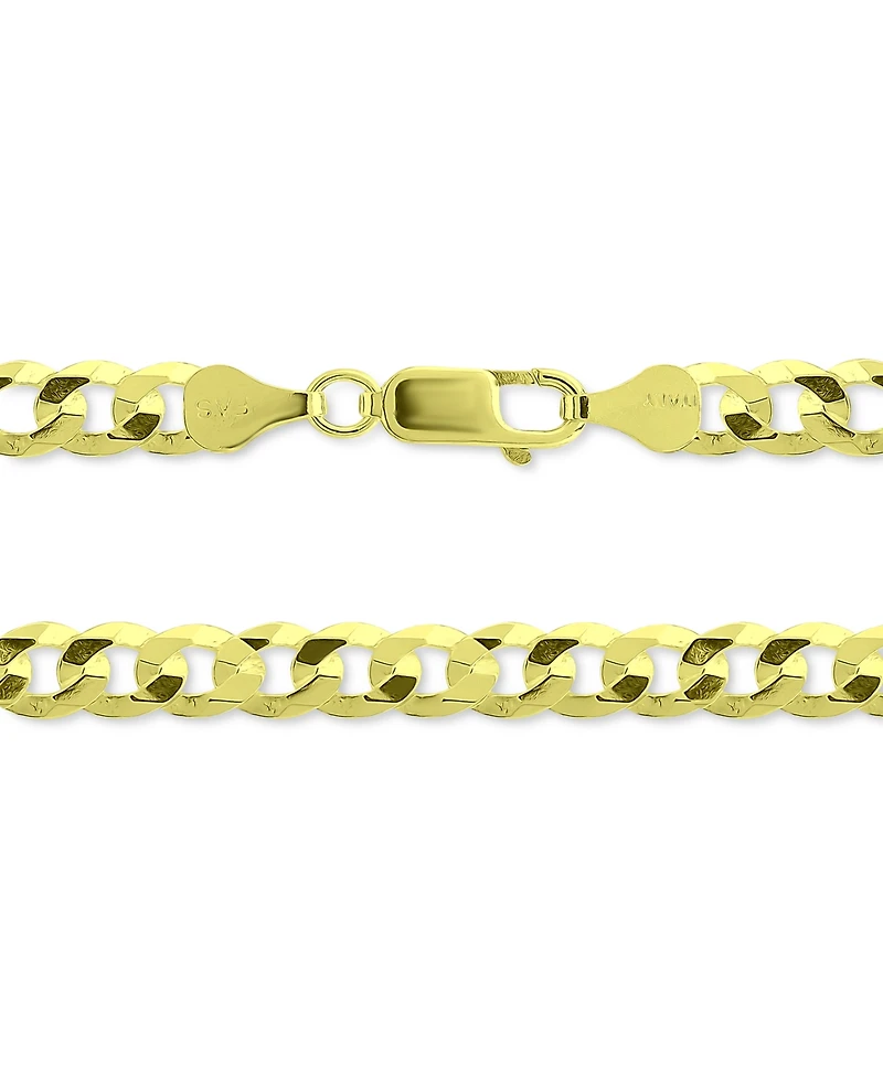 Giani Bernini Curb Link Ankle Bracelet, Created for Macy's