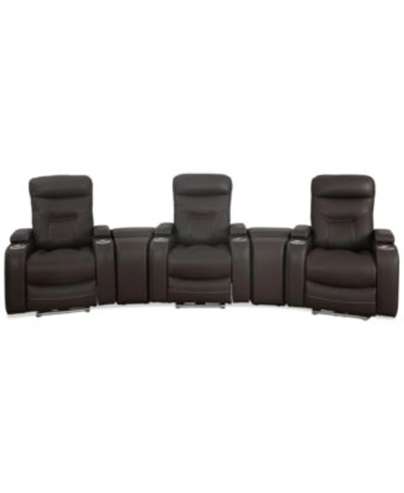 Jabarr Beyond Leather Theater Seating Created For Macys