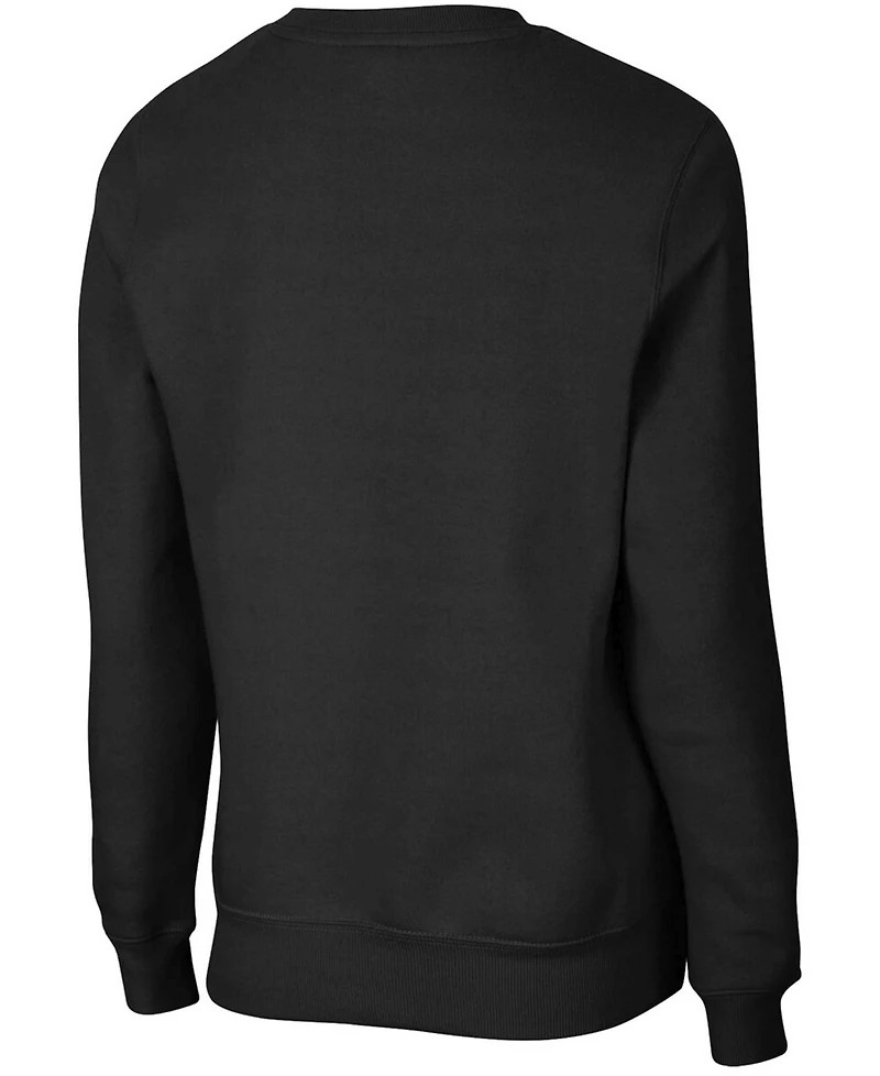 Women's Black Ohio State Buckeyes Campanile Pullover Sweatshirt