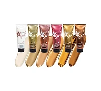 Melanie Mills Hollywood Gleam Face and Body Radiance All One Makeup, Moisturizer Glow