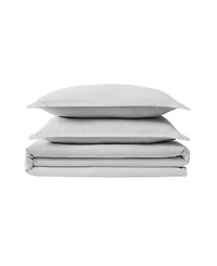 Frye Cotton/Linen 3 Piece Duvet Cover Set, Queen