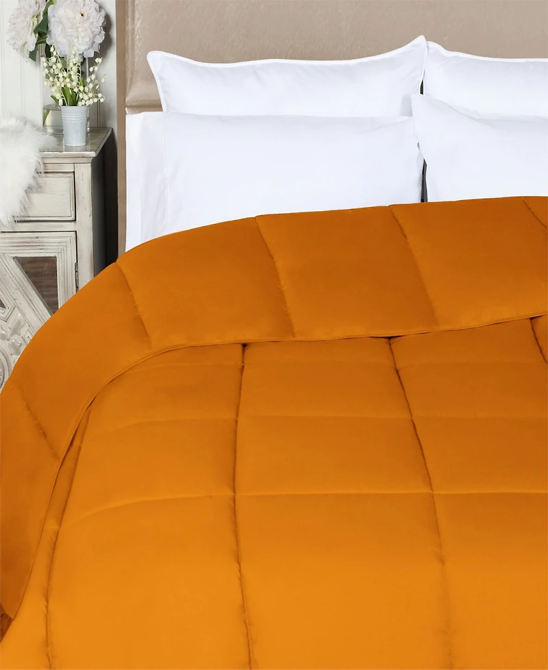 SuperiorBreathable All Season Down Alternative Comforter, Queen