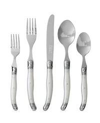 French Home Laguiole 20 Piece Stainless Steel Flatware Set, Service for 4