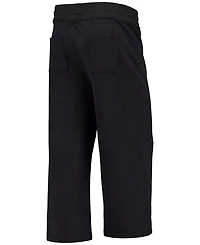 Women's Black Las Vegas Raiders Cropped Pants