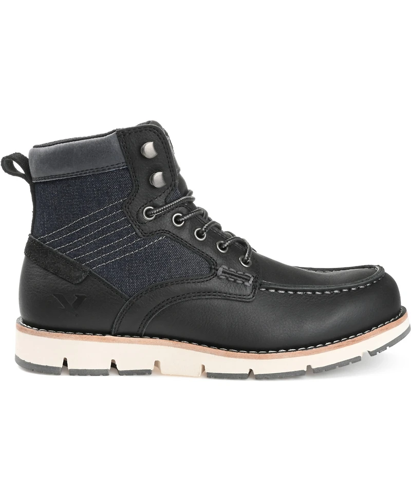 Territory Men's Mack 2.0 Cap Moc Toe Ankle Boots