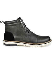 Vance Co. Men's Lucien Cap Toe Ankle Boots