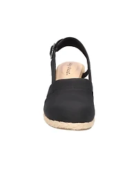 Easy Street Women's Stargaze Espadrille Slingback Wedges