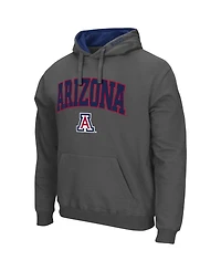 Men's Charcoal Arizona Wildcats Arch Logo 3.0 Pullover Hoodie