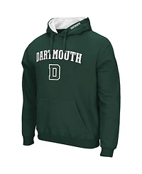 Men's Green Dartmouth Big Arch and Logo Pullover Hoodie