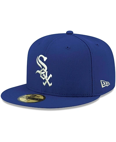 Men's Royal Chicago White Sox Logo 59FIFTY Fitted Hat