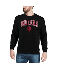 Colosseum Men's Indiana Hoosiers Arch Logo Crew Neck Sweatshirt