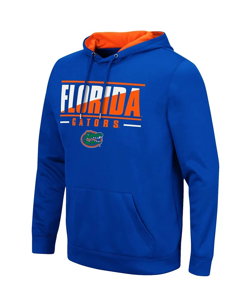Colosseum Men's Florida Gators Slash Stack 2.0 Pullover Hoodie