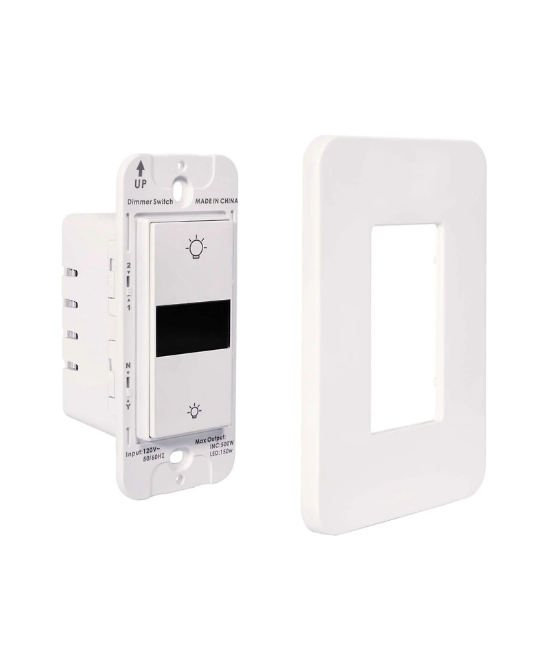 Smart Lighting Led Display Dimmer Switch - Wi-Fi Remote App Control