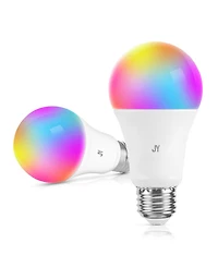 Smart A19 Dimmable Light Bulb - Dimmable Color Changing Led, Set of 2
