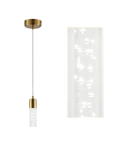 Bolha 1-Light Bubble Modern Minimalist Integrated Led Pendant