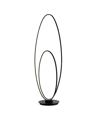 Calder Modern Contemporary Oval Dimmable Integrated Led Floor Lamp