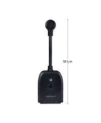 Outdoor Smart Dual Plug - Wi-Fi Remote App Control for Outdoor Lights Holiday Decor