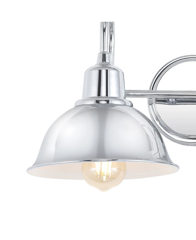 Frisco 2-Light Farmhouse Industrial Led Vanity