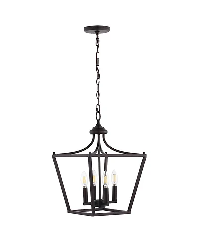 Camden -Light Iron Classic Midcentury Pendant Lantern