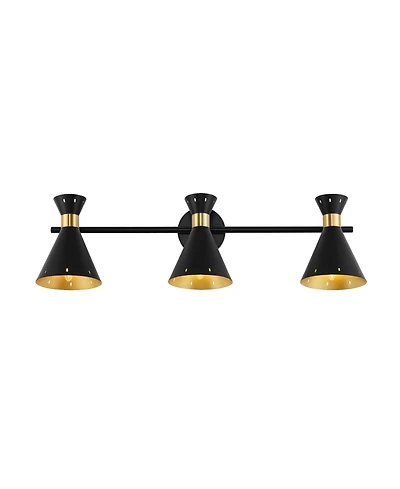 Elroy 3-Light Iron Retro Contemporary Led Track Light