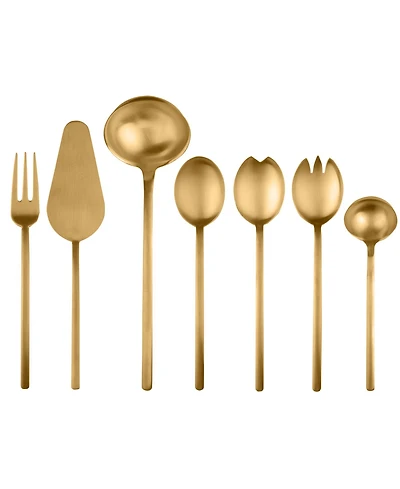 Due Ice Oro Serving Set, 7 Piece