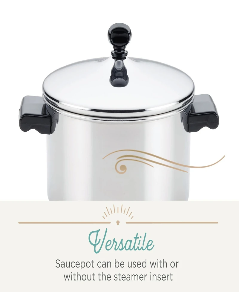 Farberware Classic Series Stainless Steel 2-Qt. Saucepan & Lid